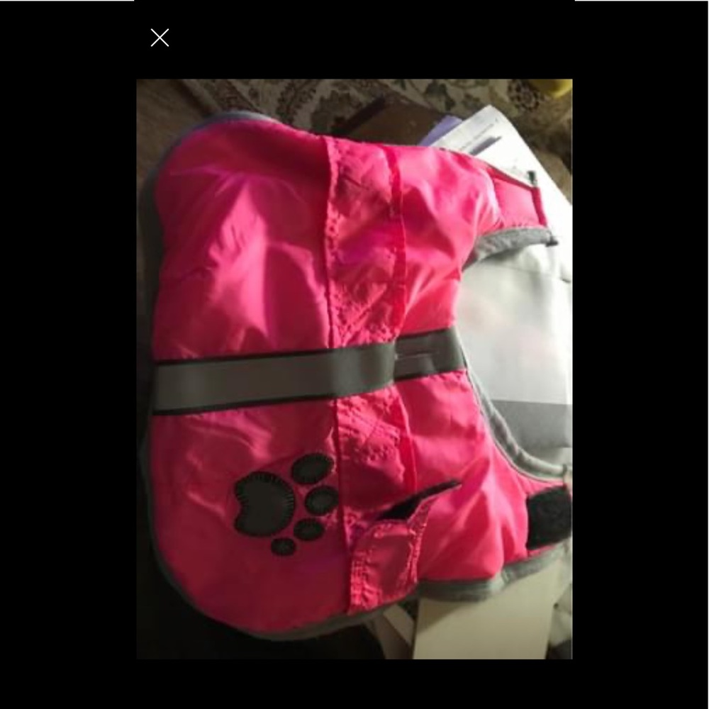 Excellent condition Pink Dog Jacket